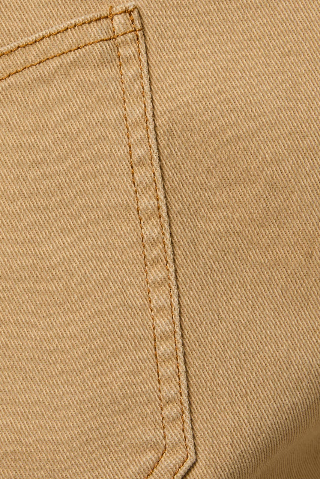 HIGH WAIST STRETCH TWILL SHORTS