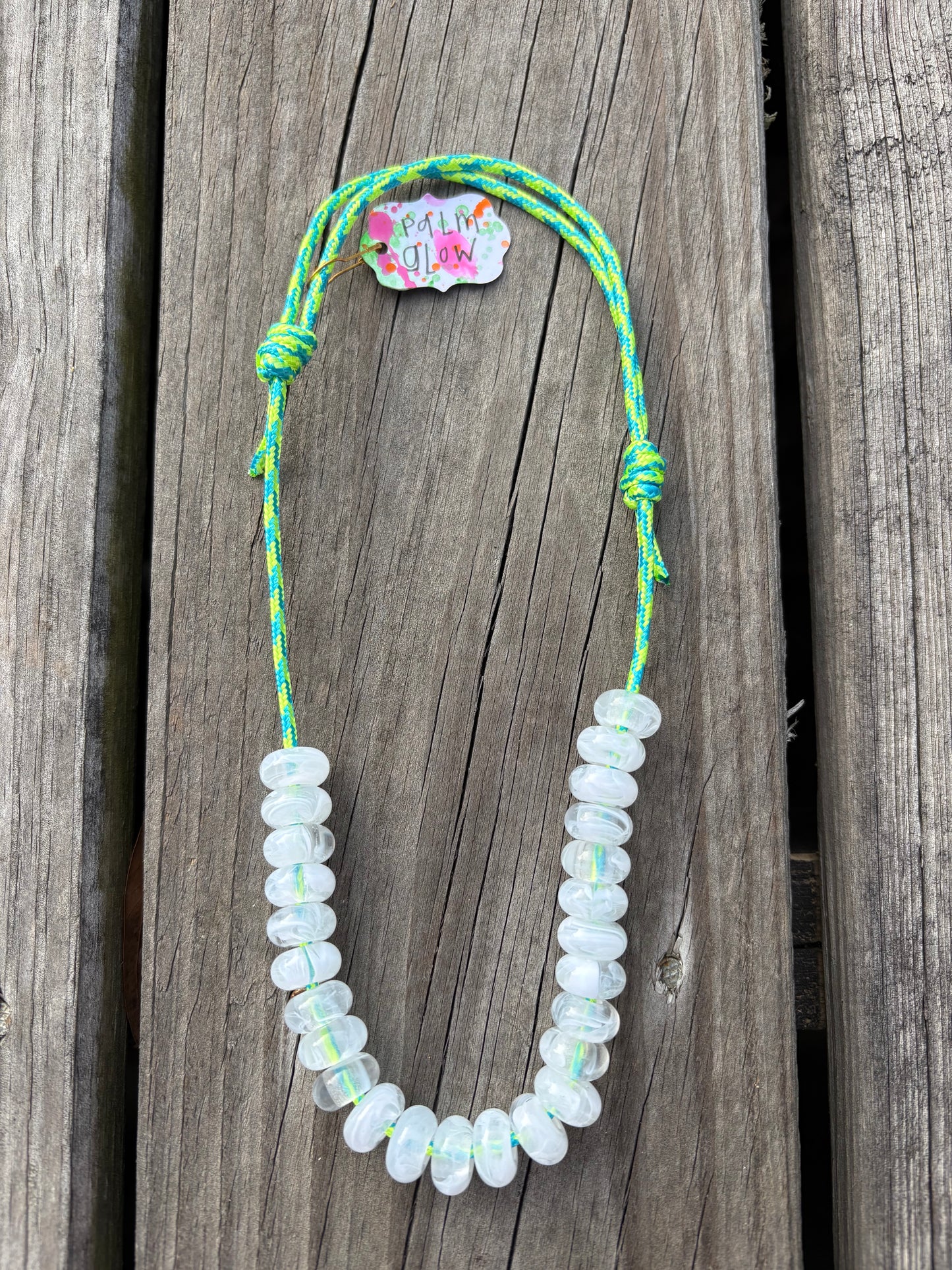 PALM GLOW CORD NECKLACE