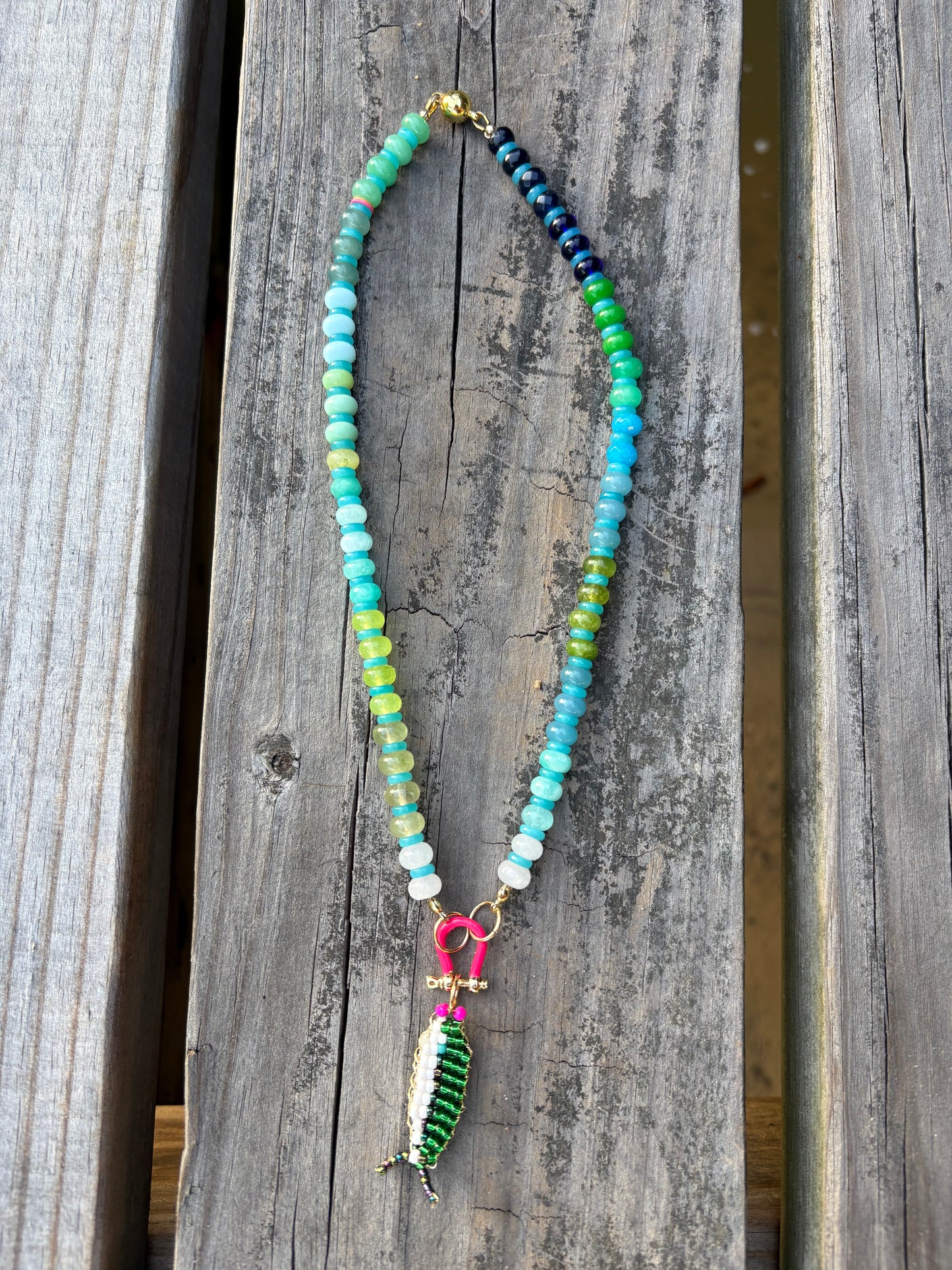 FISH CHARM NECKLACE