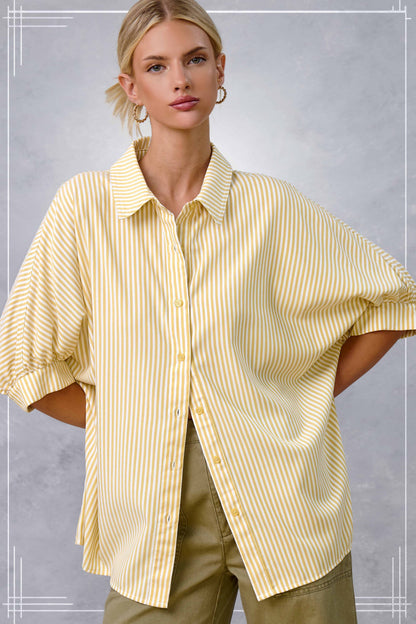 LEMON BUTTON DOWN