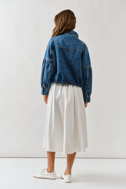 FALLON FUNNEL NECK JACKET