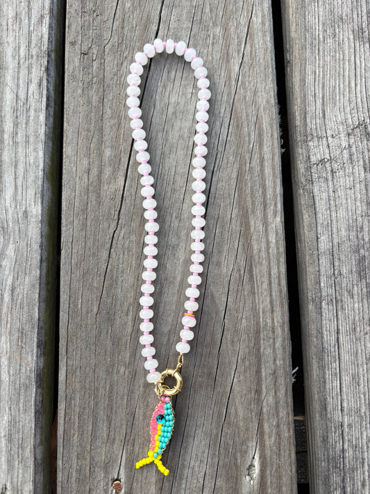 FISH CHARM NECKLACE