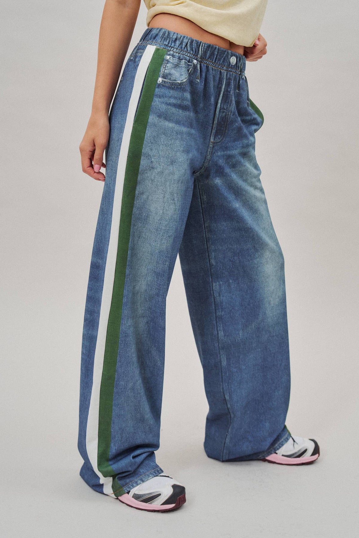 MIRAMAR DENIM TRACK PANT