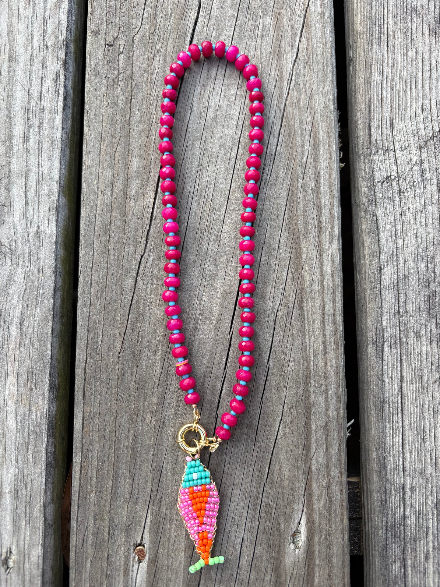 FISH CHARM NECKLACE