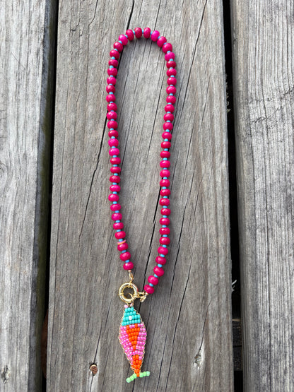 FISH CHARM NECKLACE