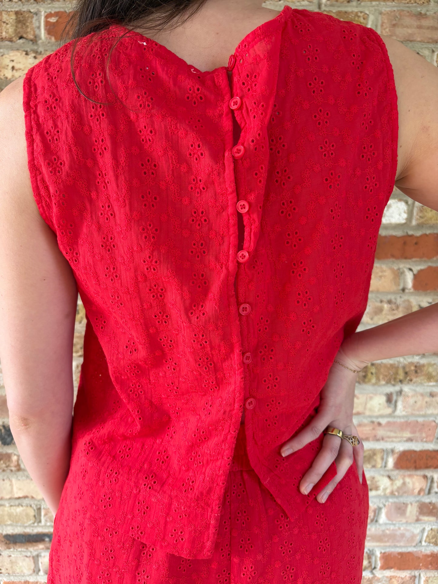 COOPER EYELET TANK