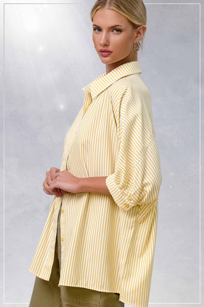 LEMON BUTTON DOWN