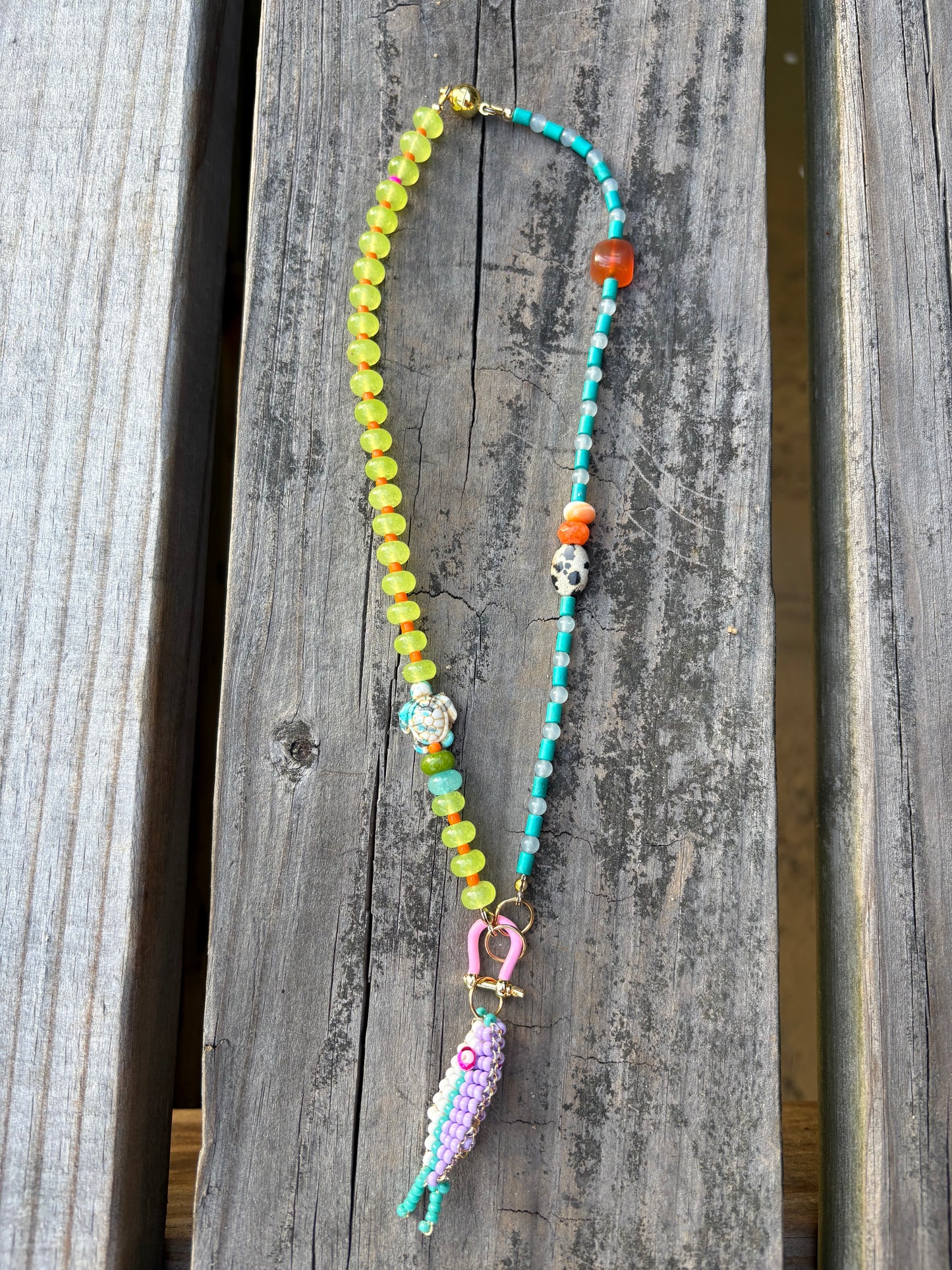 FISH CHARM NECKLACE