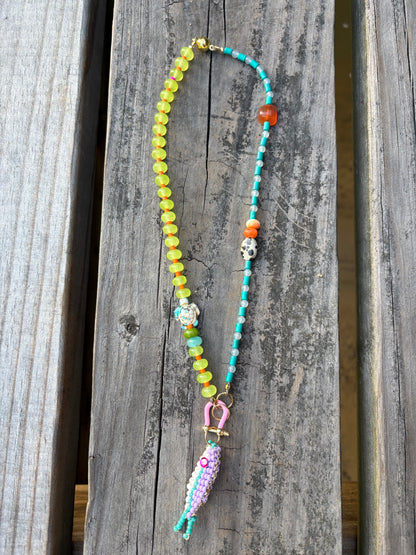 FISH CHARM NECKLACE