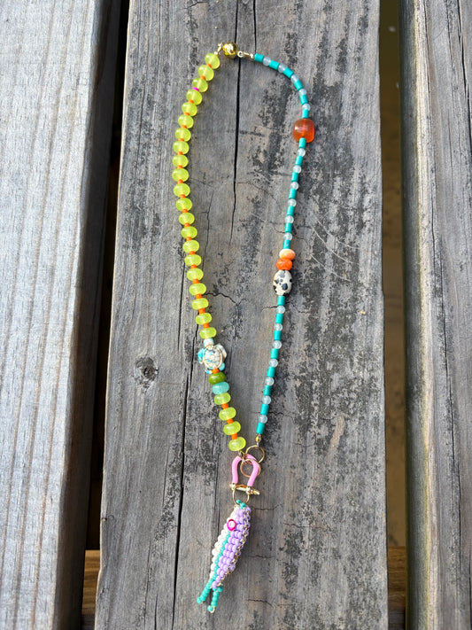 FISH CHARM NECKLACE