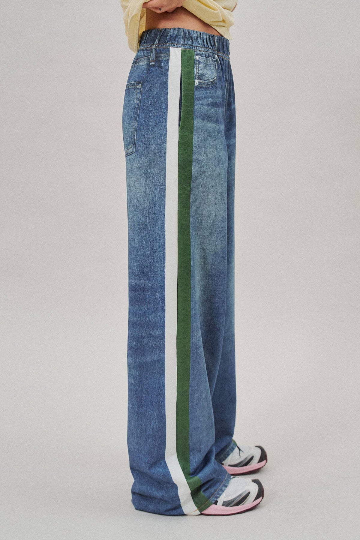 MIRAMAR DENIM TRACK PANT