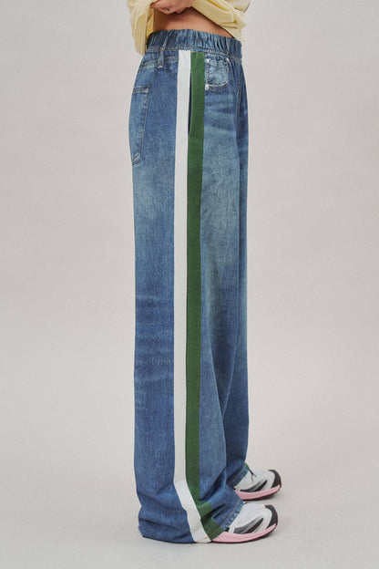 MIRAMAR DENIM TRACK PANT
