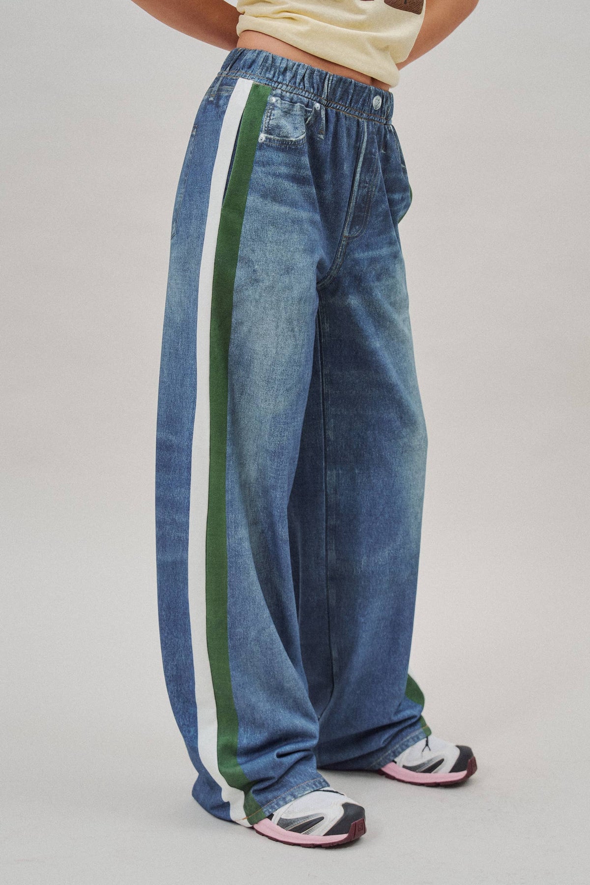 MIRAMAR DENIM TRACK PANT