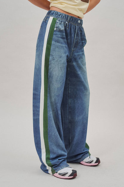 MIRAMAR DENIM TRACK PANT