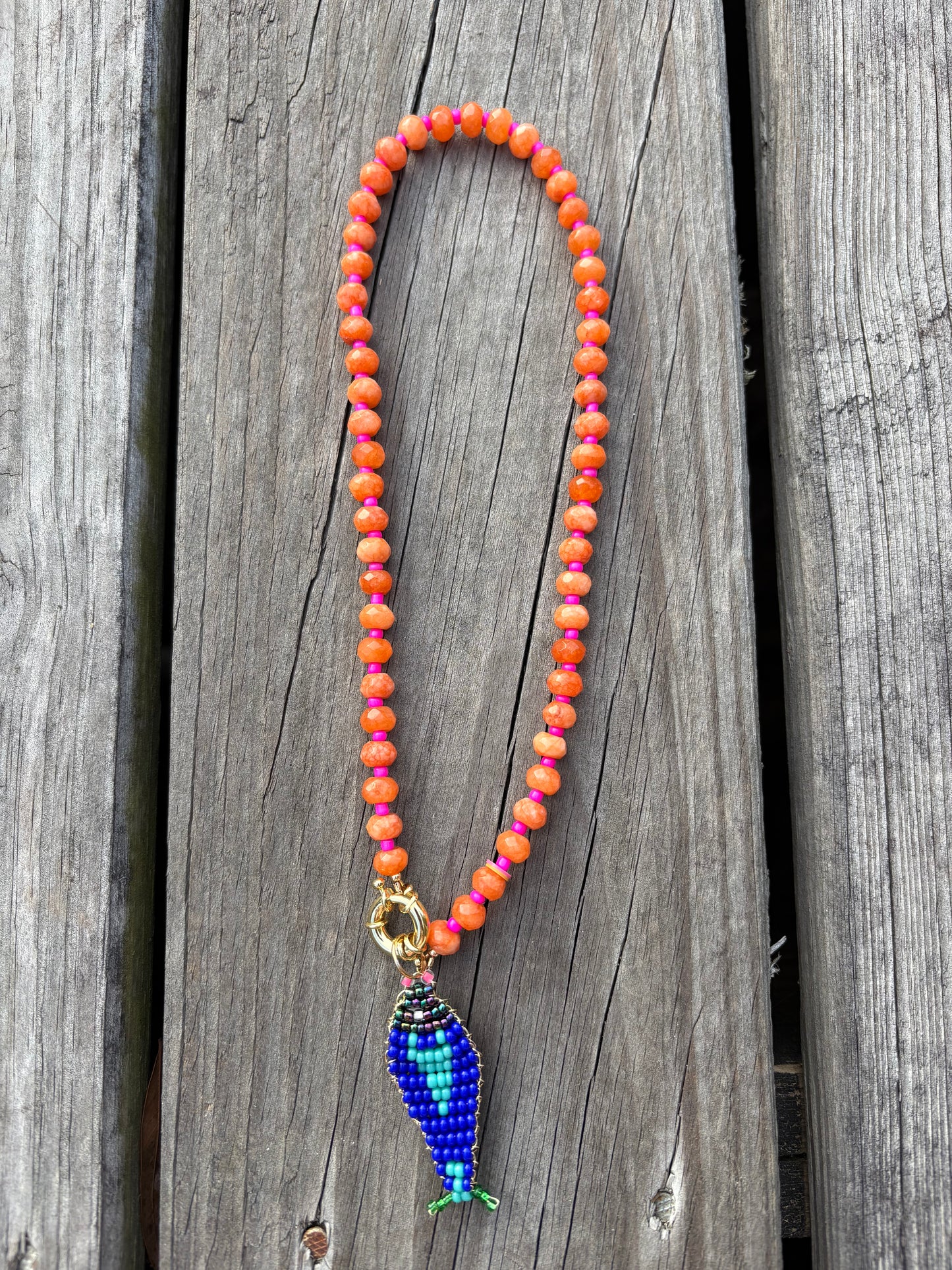 FISH CHARM NECKLACE