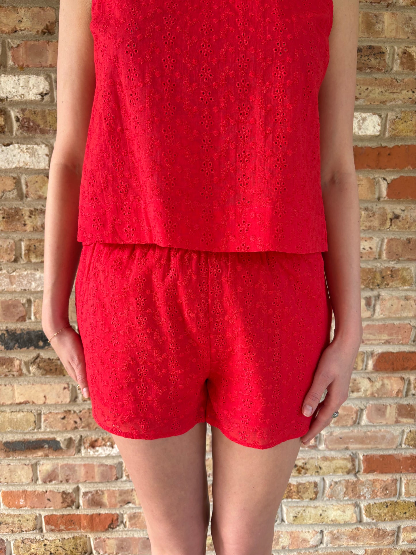 COOPER EYELET SHORTS