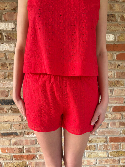 COOPER EYELET SHORTS