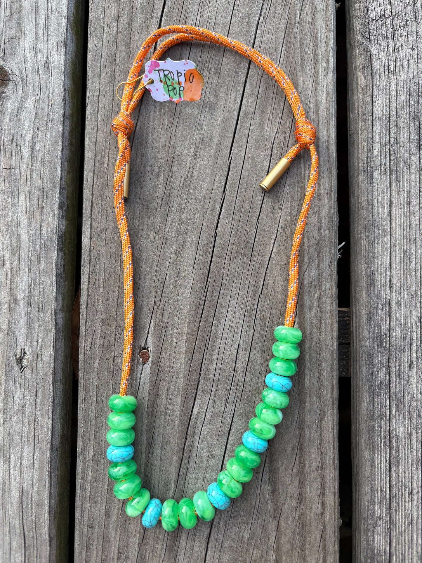 TROPIC POP CORD NECKLACE