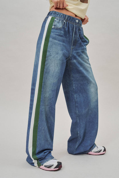 MIRAMAR DENIM TRACK PANT