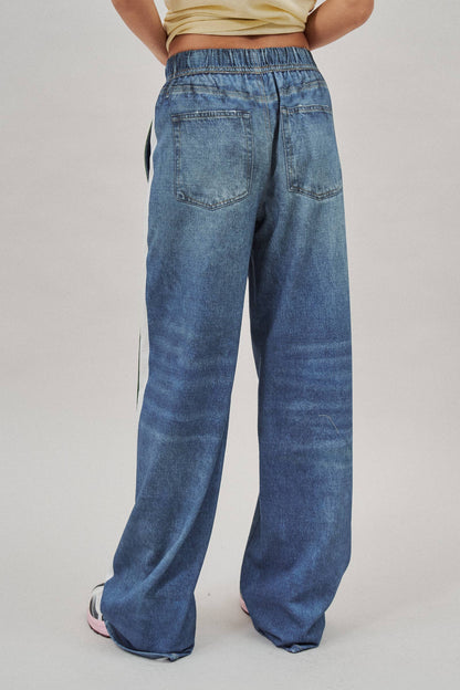 MIRAMAR DENIM TRACK PANT