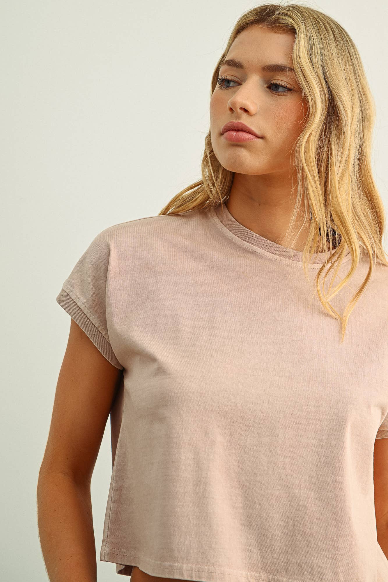 FADED PINK TEE