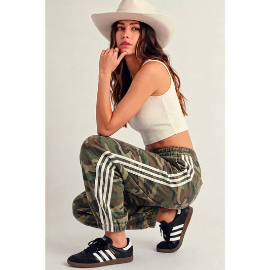 GINGER CAMO JOGGER