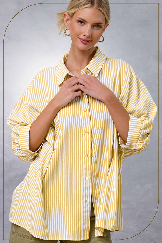LEMON BUTTON DOWN
