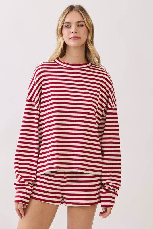 BOBBI OVERSIZED KNIT TOP
